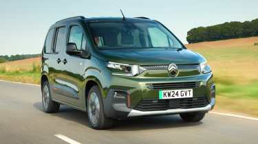 Citroen e-Berlingo facelift - front tracking